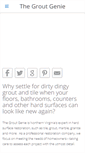 Mobile Screenshot of dcgroutgenie.com